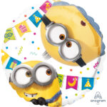 18" Μπαλόνι Minions - Δύο Όψεων