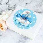 Αυτοκόλλητα με όνομα Στρουμφάκι (6 τεμ)