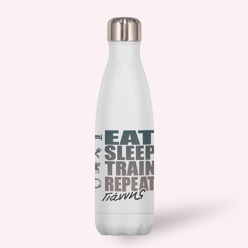 mpoukali-thermos-gia-gimnastirio-eat-sleep-train-repeat Θερμός για Γυμναστήριο - Eat Sleep Train Repeat - Image 1