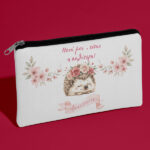 Τσαντάκι Νεσεσέρ για Νονά - Νονά  Σκαντζόχοιρος