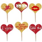 Οδοντογλυφίδες Αγίου Βαλεντίνου (6 τεμ)