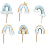 Οδοντογλυφίδες Ουράνιο Τόξο αγόρι (6 τεμ)