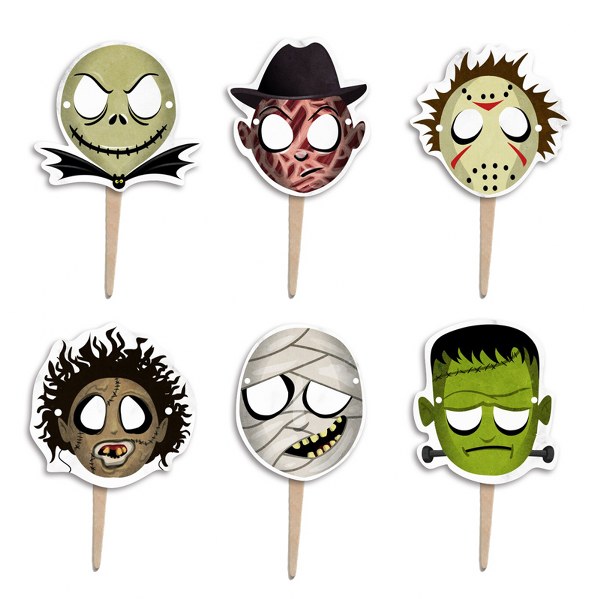 odontoglufides-halloween-horror-squad Οδοντογλυφίδες Halloween - Horror Squad (6 τεμ) - Image 1