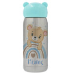 Παγούρι με γαλάζιο καπάκι - Αρκουδάκι