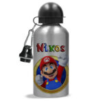 Παιδικό ανοξείδωτο Παγούρι με όνομα - Super Mario