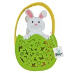 Πασχαλινό Καλάθι Τσόχινο - Λαγουδάκι