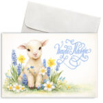 Κάρτα Πασχαλινή-Αρνάκι