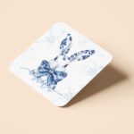 Πασχαλινό Σουβέρ - Blue Toile