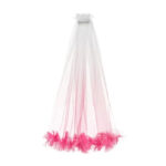 Πέπλο Bride to Be με ροζ κρόσια