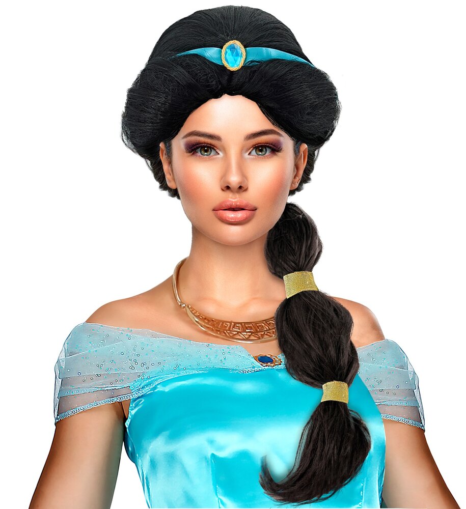 peroika-mairi-kotsida-giasmin_1 Περούκα Μαύρη Κοτσίδα Γιασμίν - Image 1