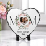 Πέτρινη Κορνίζα Καρδιά - Best Mom