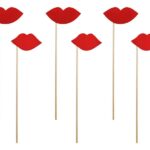 Photobooth Props Χείλη (6 τεμ)