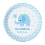 Πιάτα γαλάζιο Ελεφαντάκι -Baby Boy (6 τεμ)