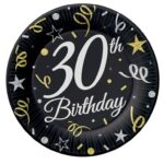 Πιάτα γλυκού 30th Birthday (6 τεμ)