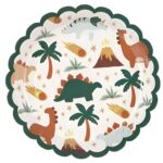 Πιάτα γλυκού Δεινόσαυροι (6 τεμ)