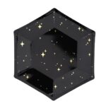 Πιάτα μαύρα Let's Celebrate (6 τεμ)