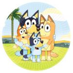 Πιάτα πάρτυ Bluey (8 τεμ)