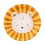 Πιάτα πάρτυ Λιονταράκι (6 τεμ)