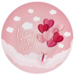 Πιάτα πάρτυ Love is in the air (6 τεμ)