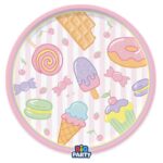 Πιάτα πάρτυ - Παγωτά και Ζαχαρωτά (6 τεμ)