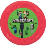 Πιάτα πολλαπλών χρήσεων - Minecraft (4 τεμ)