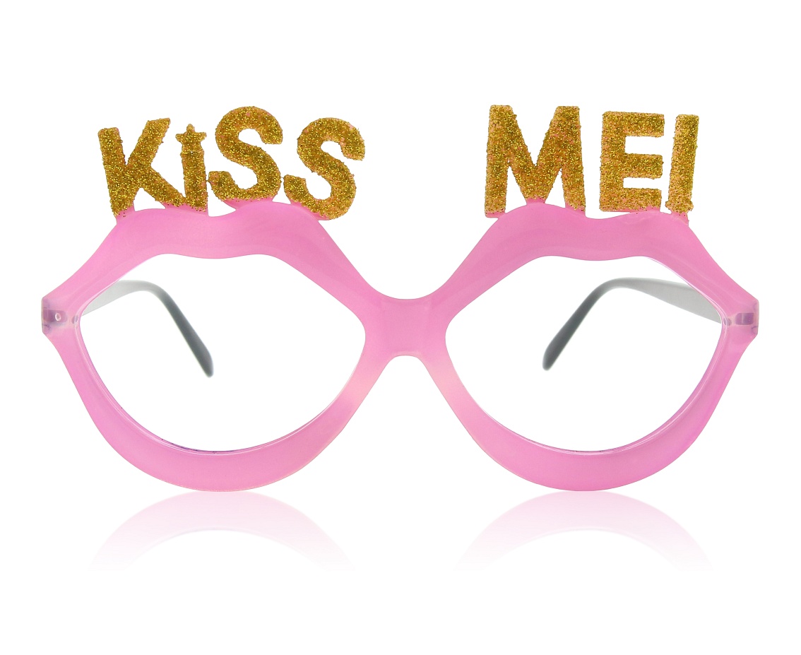 plastika-roz-gialia-kiss-me_1 Πλαστικά ροζ Γυαλιά Kiss me - Image 1