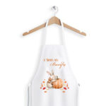 Ποδιά με όνομα Κολοκύθα με Λαγουδάκι