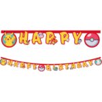 Pokemon Γιρλάντα "Happy Birthday"