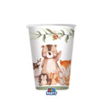 Ποτήρια Χάρτινα - Ζώα Του Δάσους (6 τεμ)