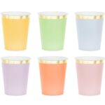 Ποτήρια πάρτυ Elegant Pastel (6 τεμ)