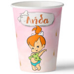 Ποτήρια Σταλίτσα - Flintstones (3 τεμ)