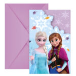 Προσκλήσεις πάρτυ Frozen - Idyllic Wonder (6 τεμ)
