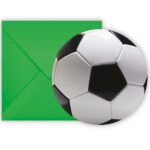 Προσκλήσεις πάρτυ – Μπάλα Ποδοσφαίρου (6 τεμ)