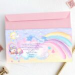 Προσκλητήριο Βάπτισης Oυράνιο Τόξο & Μονόκερος