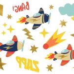 Προσωρινά Τατουάζ Αεροπλανάκι (11 τεμ)