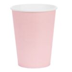 Ροζ Χάρτινα Ποτήρια (6 τεμ)
