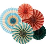 Χάρτινες Βεντάλιες Τσίρκο (5 τεμ)