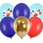 Σετ Μπαλόνια Αεροπλανάκι (6 τεμ)