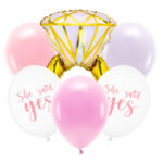 Σετ μπαλόνια για Μπάτσελορ - Μονόπετρο (6 τεμ)