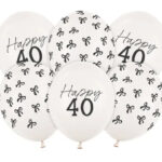 Σετ Μπαλόνια Happy 40 (6 τεμ)