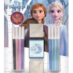 Σετ σφραγίδες και μαρκαδόροι Frozen