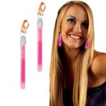 Σκουλαρίκια με κλιπ που φωσφορίζουν