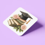 Σουβέρ Αποφοίτησης - Καπέλο Και Βιβλία