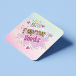 Σουβέρ για Νονά Ξύλινο