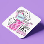 Σουβέρ για το Halloween - I Ghost Like a Boss