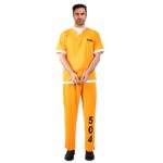 Στολή Φυλακισμένου πορτοκαλί (Ενηλίκων)