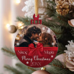 Στολίδι με φωτογραφία - Merry Christmas