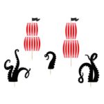 Topper τούρτας Πειρατές (5 τεμ)