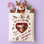 Τσάντα Χριστουγεννιάτικη Χιουμοριστική - Φέρε μου τον Damon