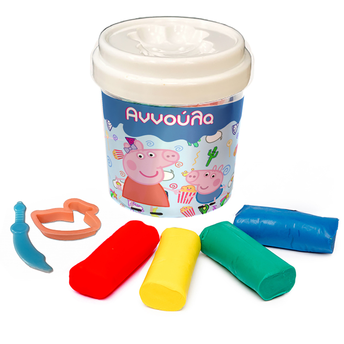vazaki-me-plastelines-peppa-to-gourounaki Βαζάκι με πλαστελίνες - Πέππα το Γουρουνάκι - Image 1